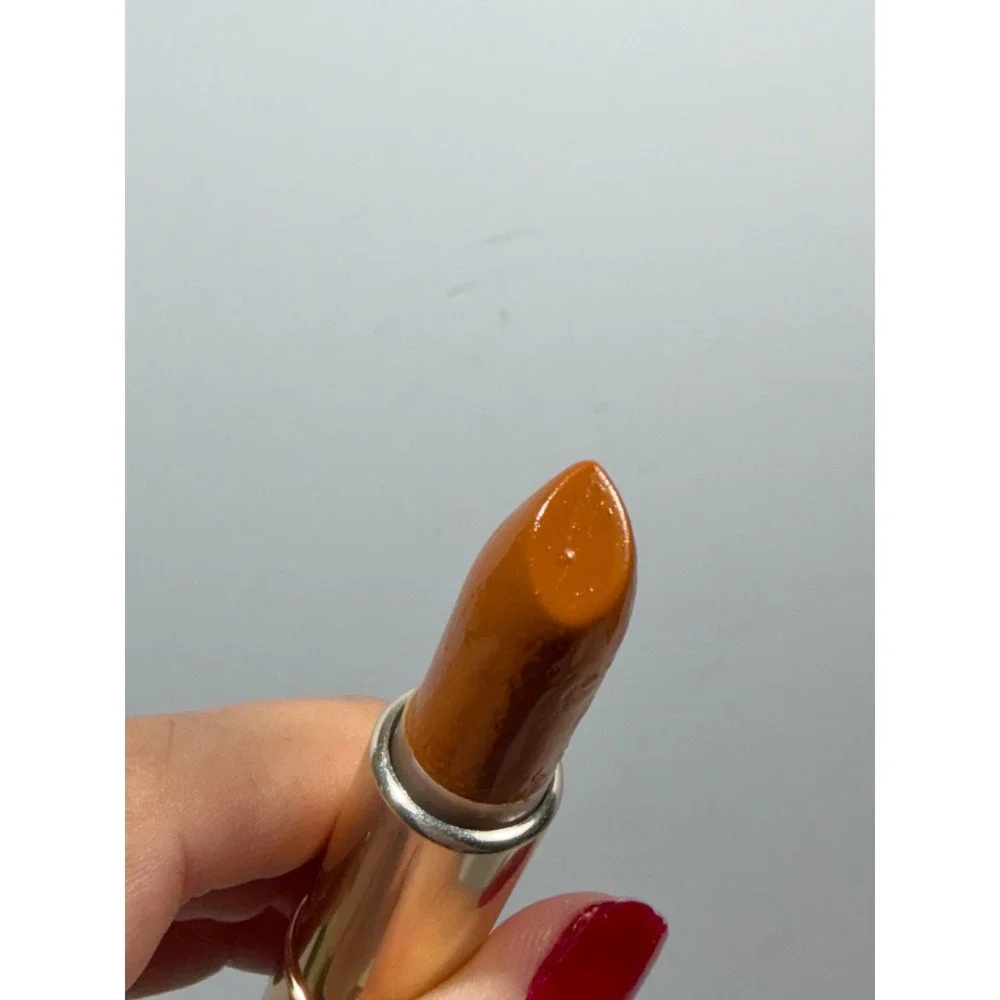 Estee Lauder All-Day Lipstick Bronze Creme‎ Gold Case Vintage A95 Warm Metallic